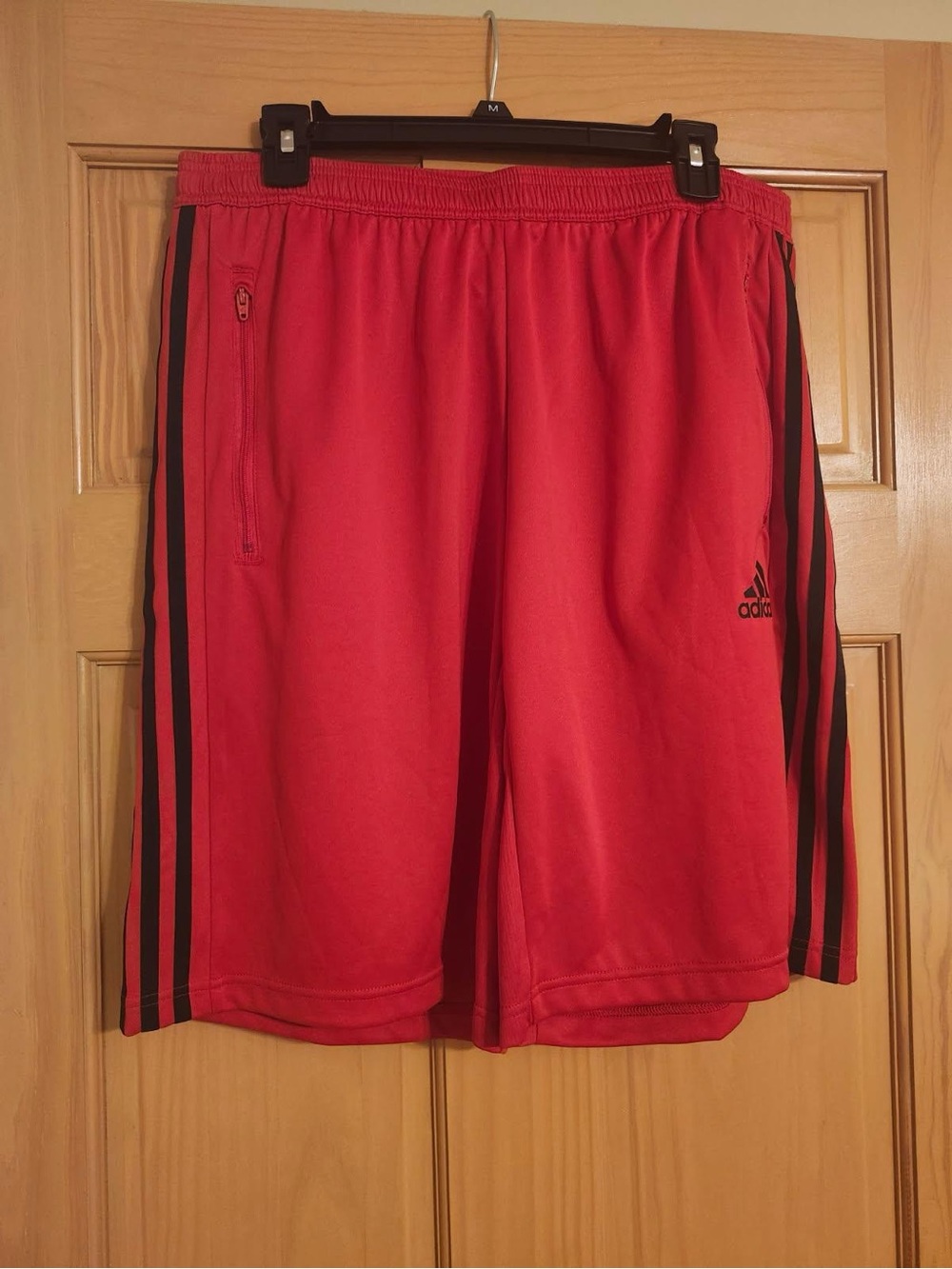 Adidas Men’s Red Athletic Shorts